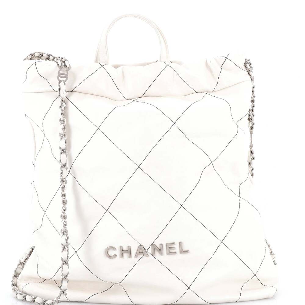 Chanel 22 Chain Backpack Quilted #251845C47B